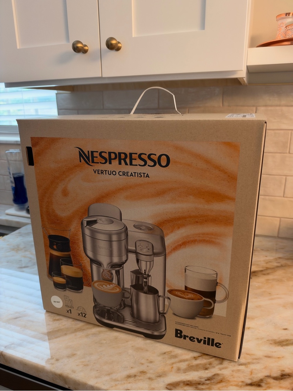 Nespresso Vertuo Creatista Breville - Sea Salt
